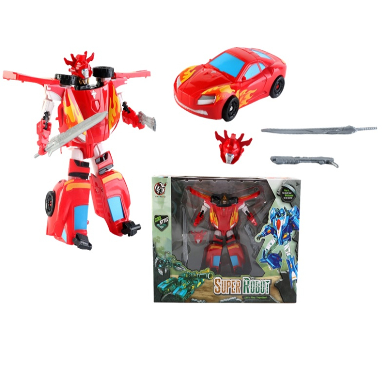 FIGURA DE ROBOT TRANSFORMABLE
